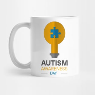 World autism - Awareness day - Puzzle Mug